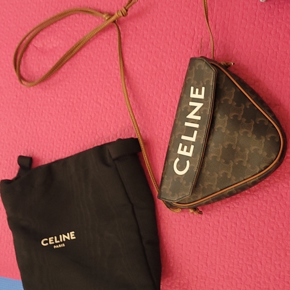 Celine triangle bag - Picture 5 of 7